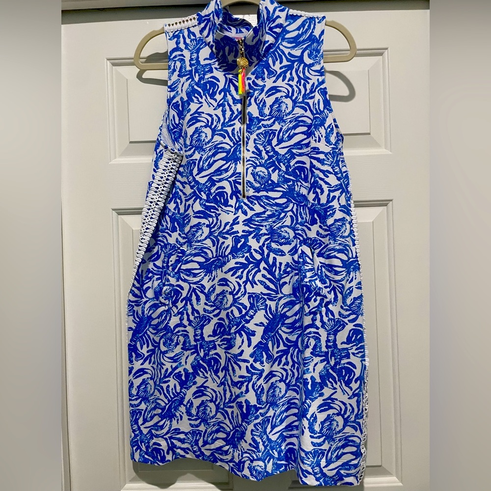 Lilly Pulitzer Sleeveless Popover Dress Large